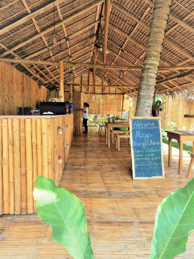 Maya Bungalow Hotel Panglao-stad Buitenkant foto